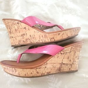 Arizona Jean Co wedge sandals